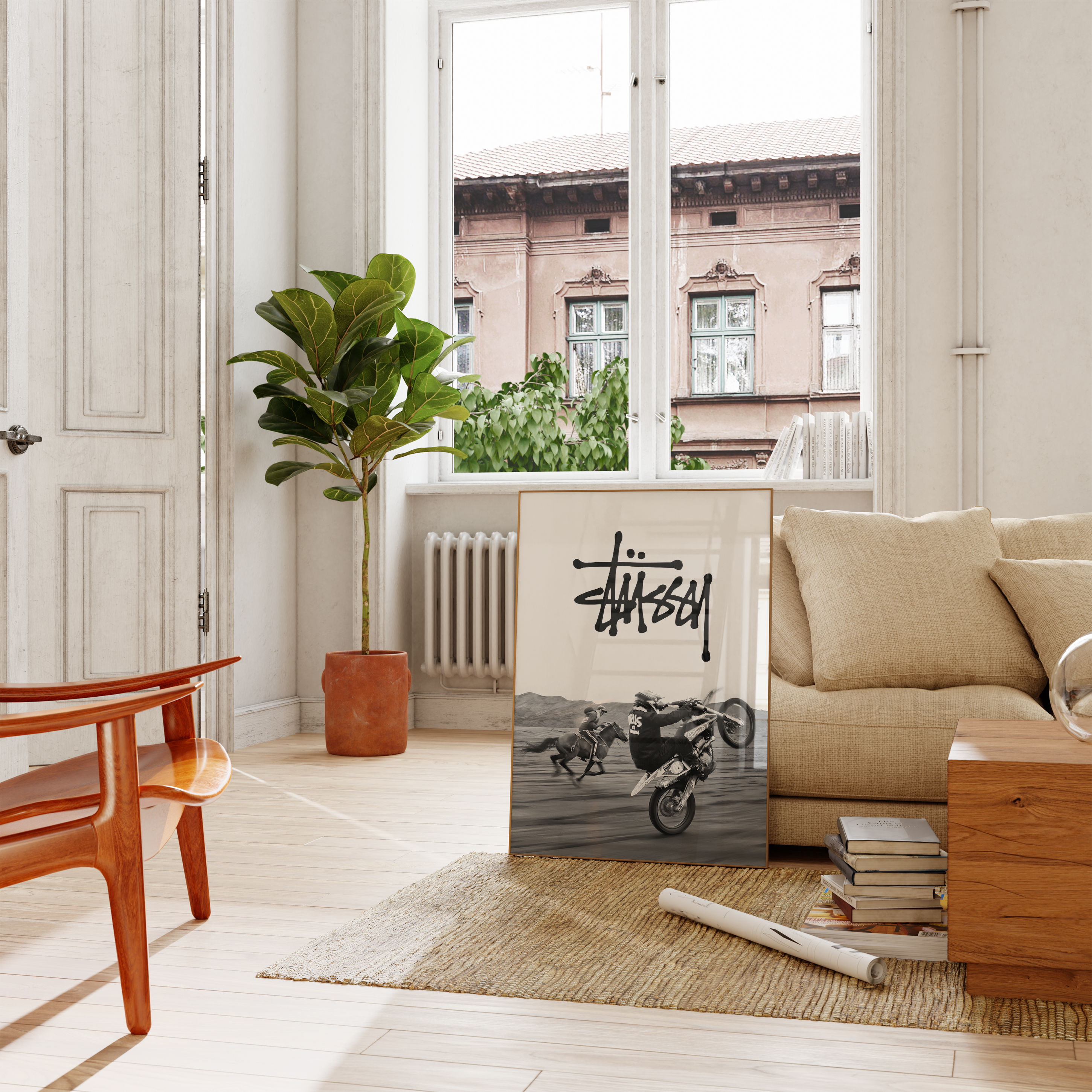 Stussy Motorbike Poster | Hype Posters