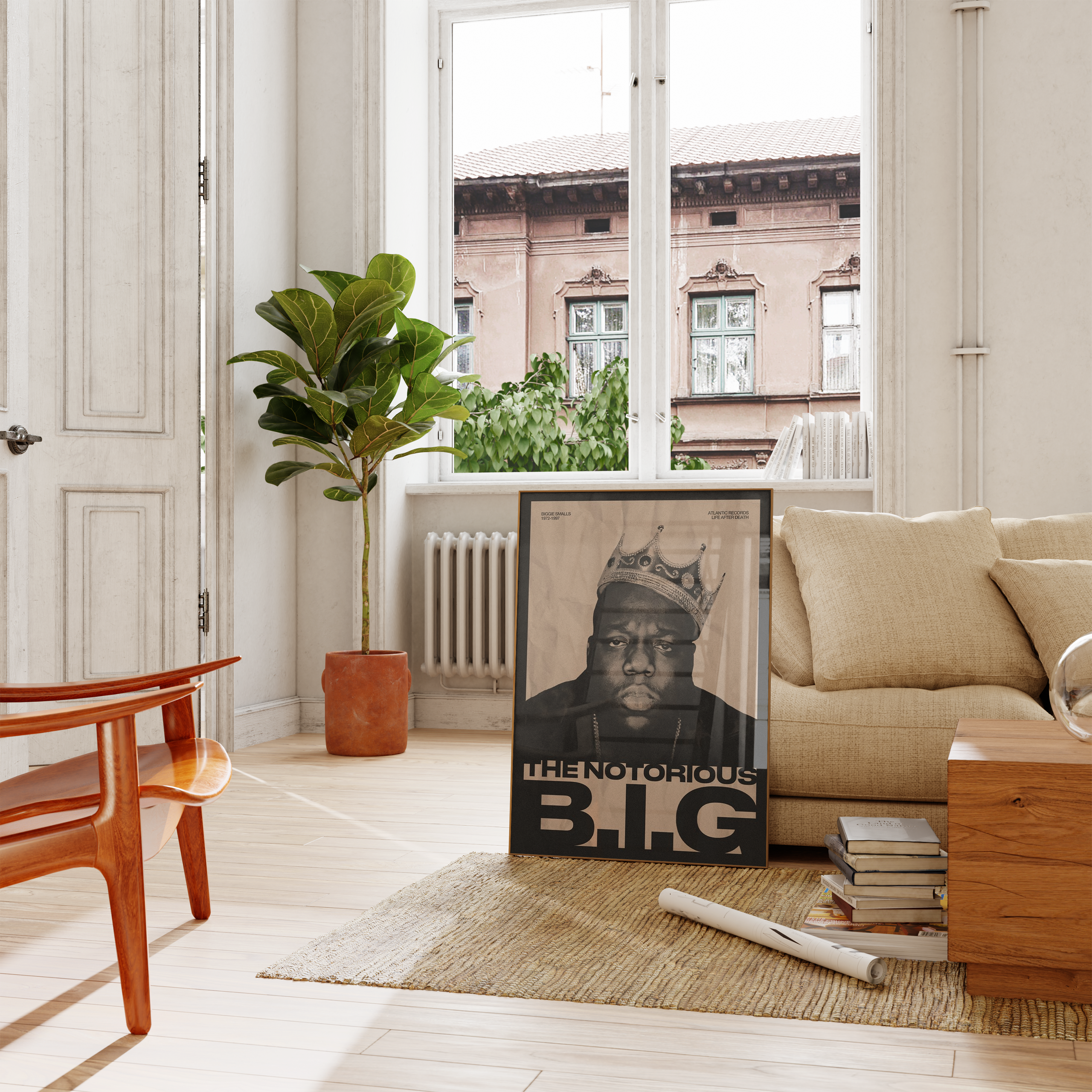 The Notorious B.I.G. 'SURREAL' Poster | Hype Posters