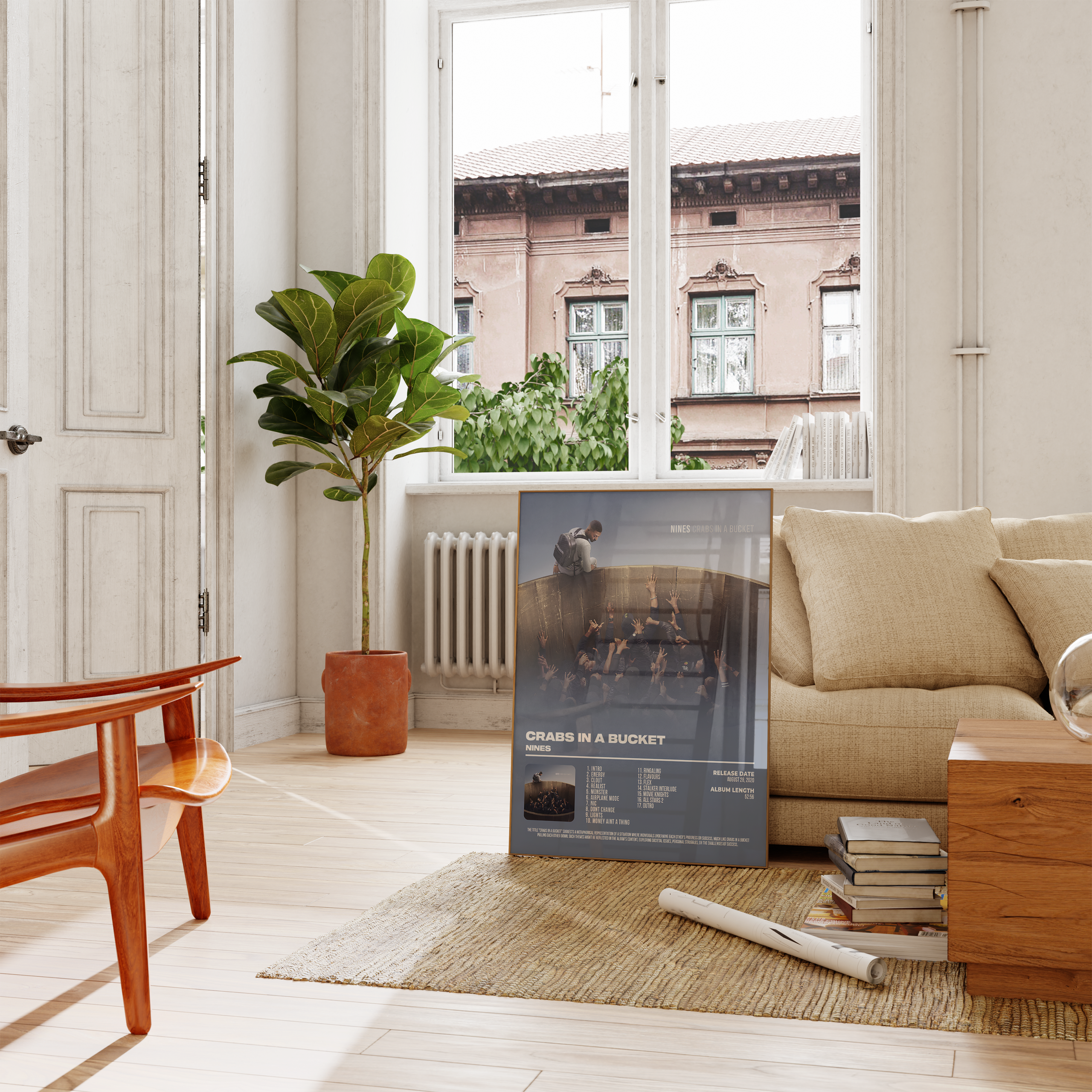 Nines - "Crabs In A Bucket" Album Poster | Hype Posters