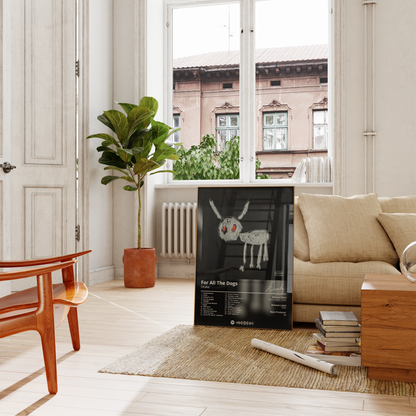 Drake - "For All The Dogs" Album Poster | Hype Posters