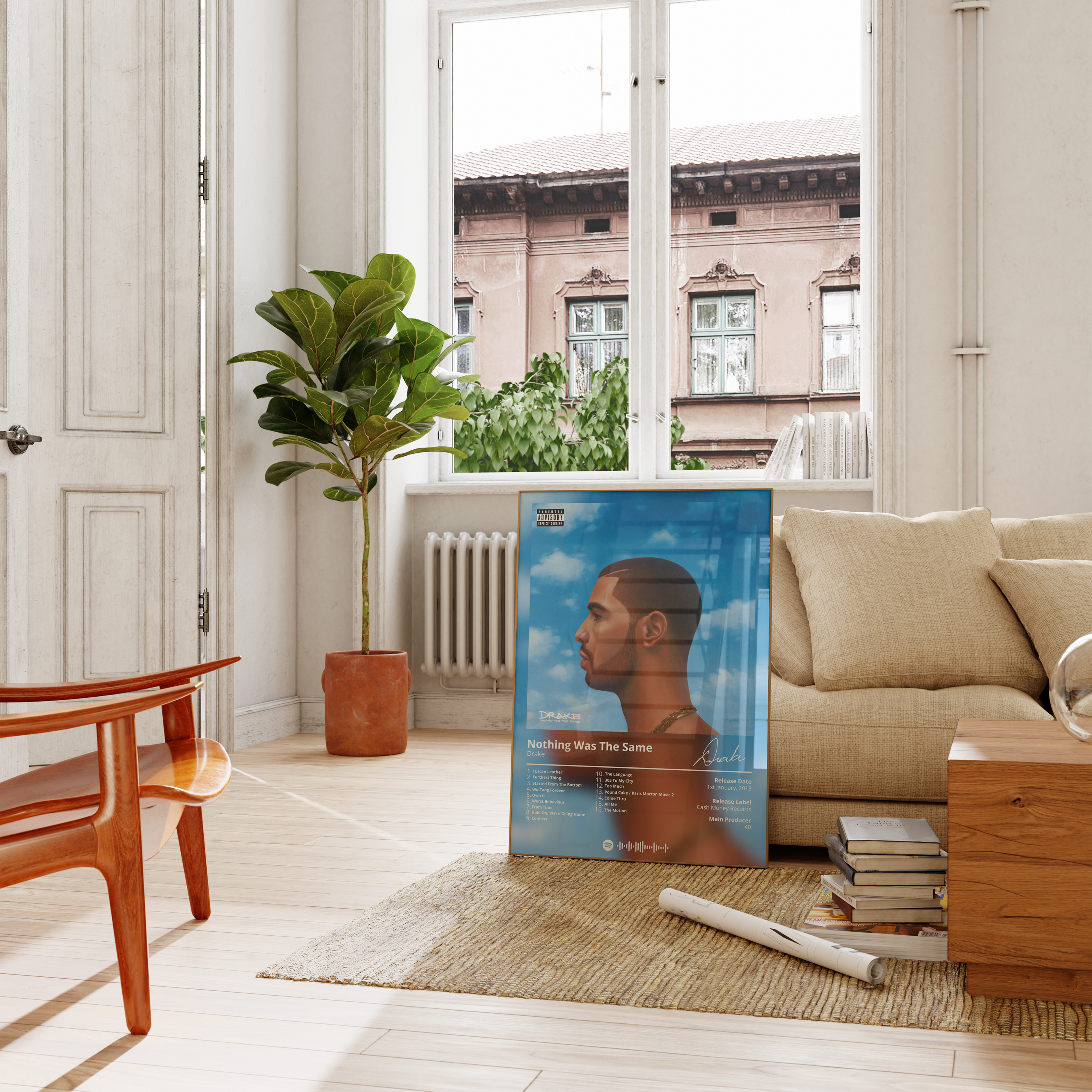 Drake 'Nothing Was The Same' Album Poster | Hype Posters