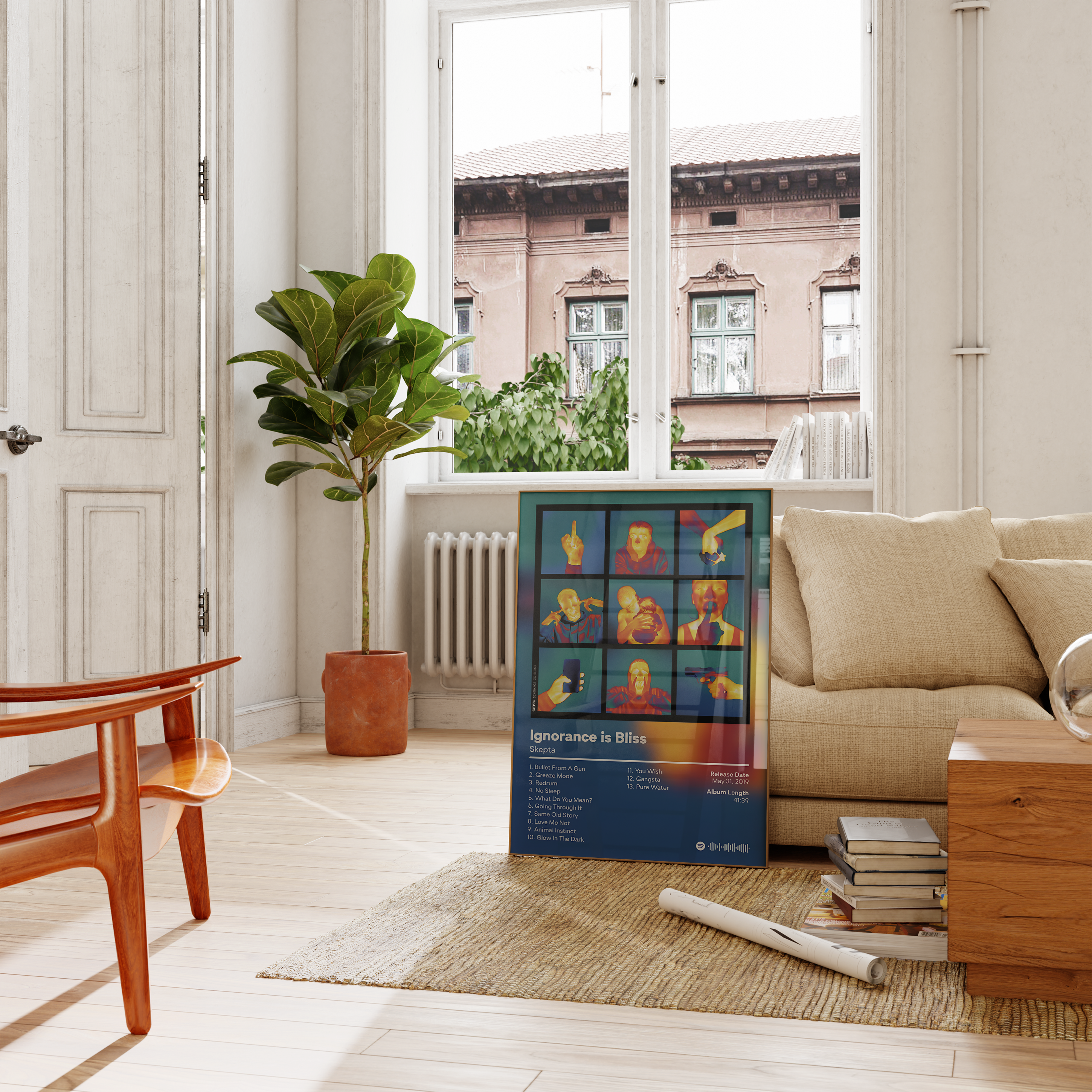 Skepta - "Ignorance Is Bliss" Album Poster | Hype Posters