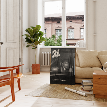 21 Savage - B&W Poster | Hype Posters