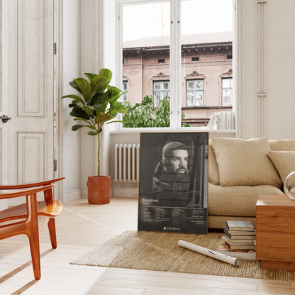 Drake 'Scorpion' Album Poster | Hype Posters