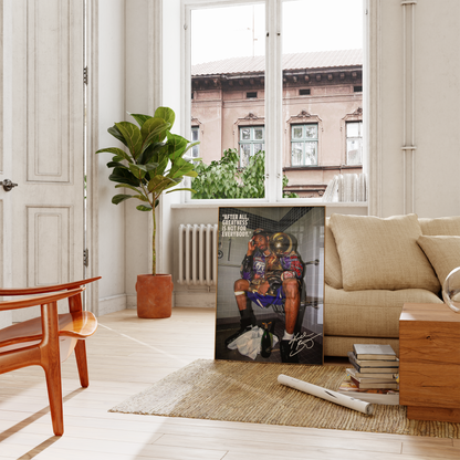 Kobe Bryant Vintage Trophy Poster | Hype Posters