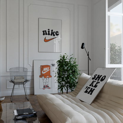 Nike 'Smoke Em' Poster Set | Hype Posters