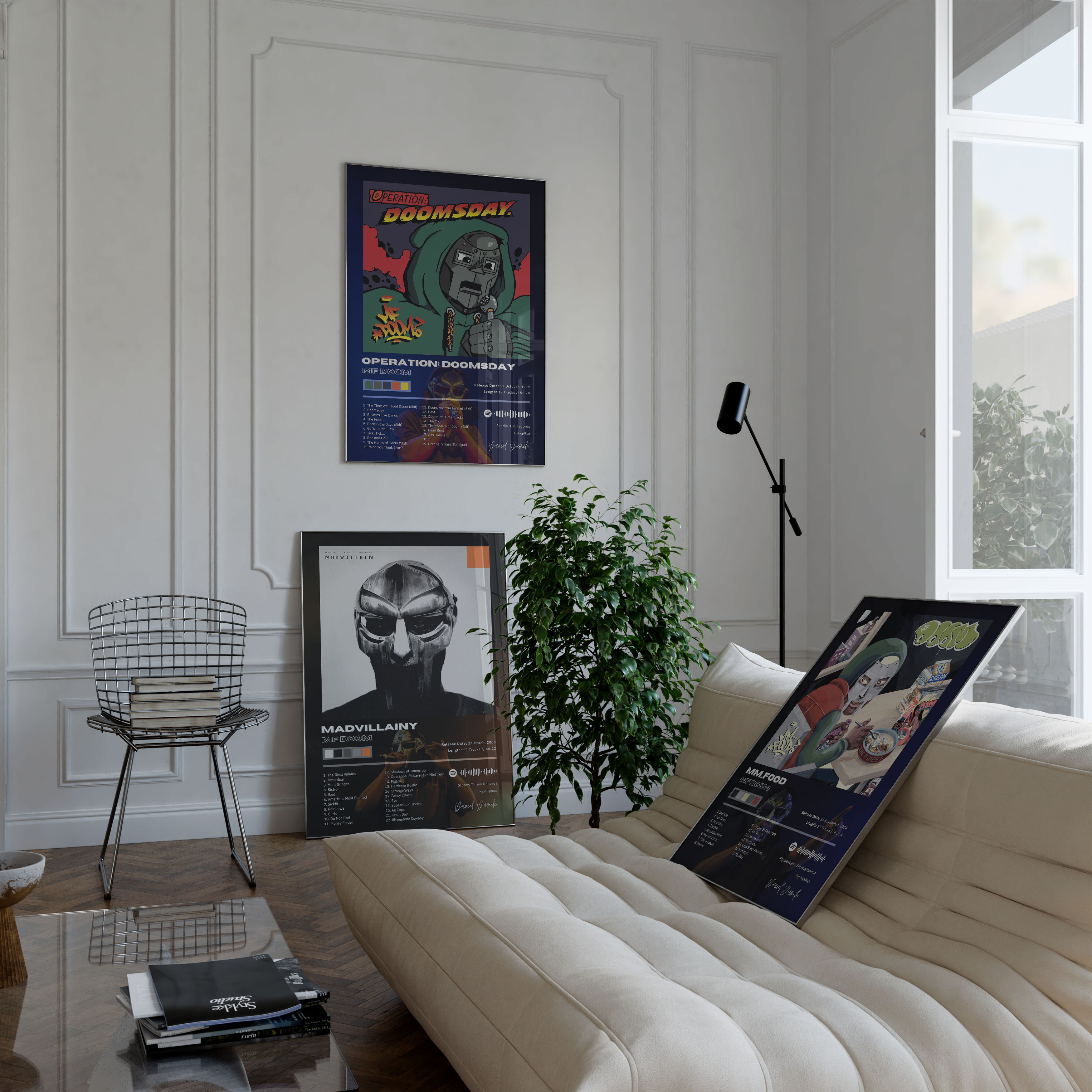 MF DOOM Album Poster Set | Hype Posters