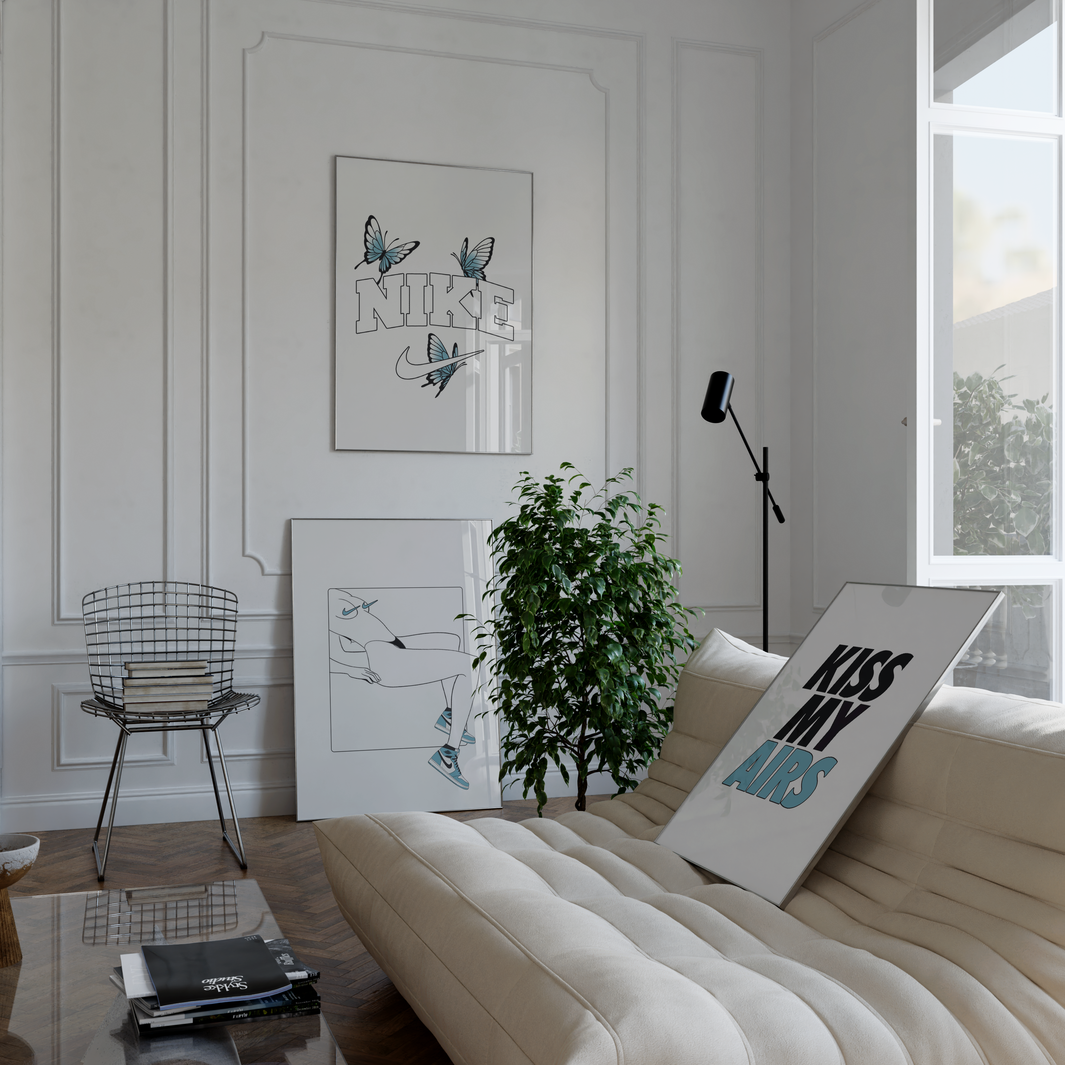 Nike 'Kiss My Airs' Poster Set | Hype Posters