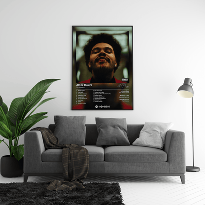 The Weeknd 'After Hours' Album Poster | Hype Posters
