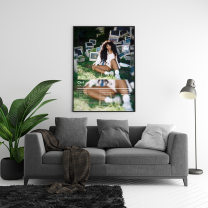 SZA 'Ctrl' Album Poster | Hype Posters