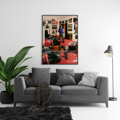Lil Tecca 'TEC' Album Poster | Hype Posters