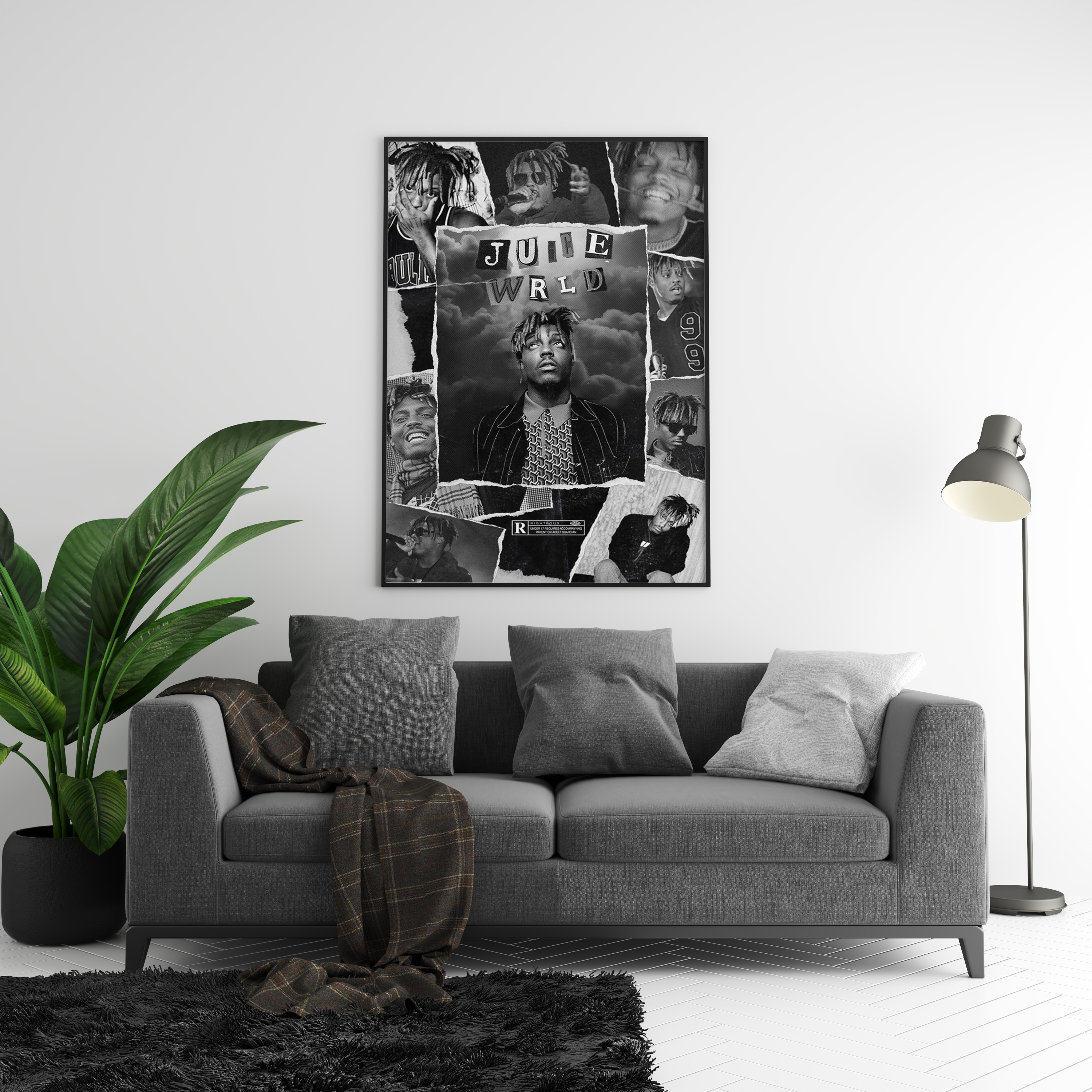 Juice WRLD 'Montage' Poster | Hype Posters