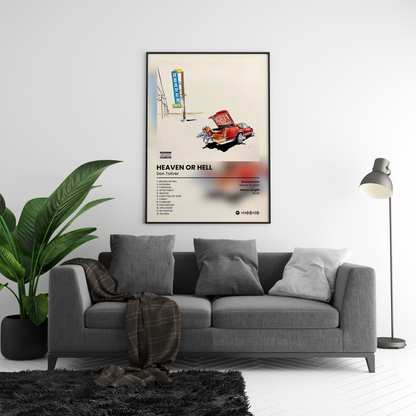Don Toliver 'Heaven Or Hell' Album Poster | Hype Posters