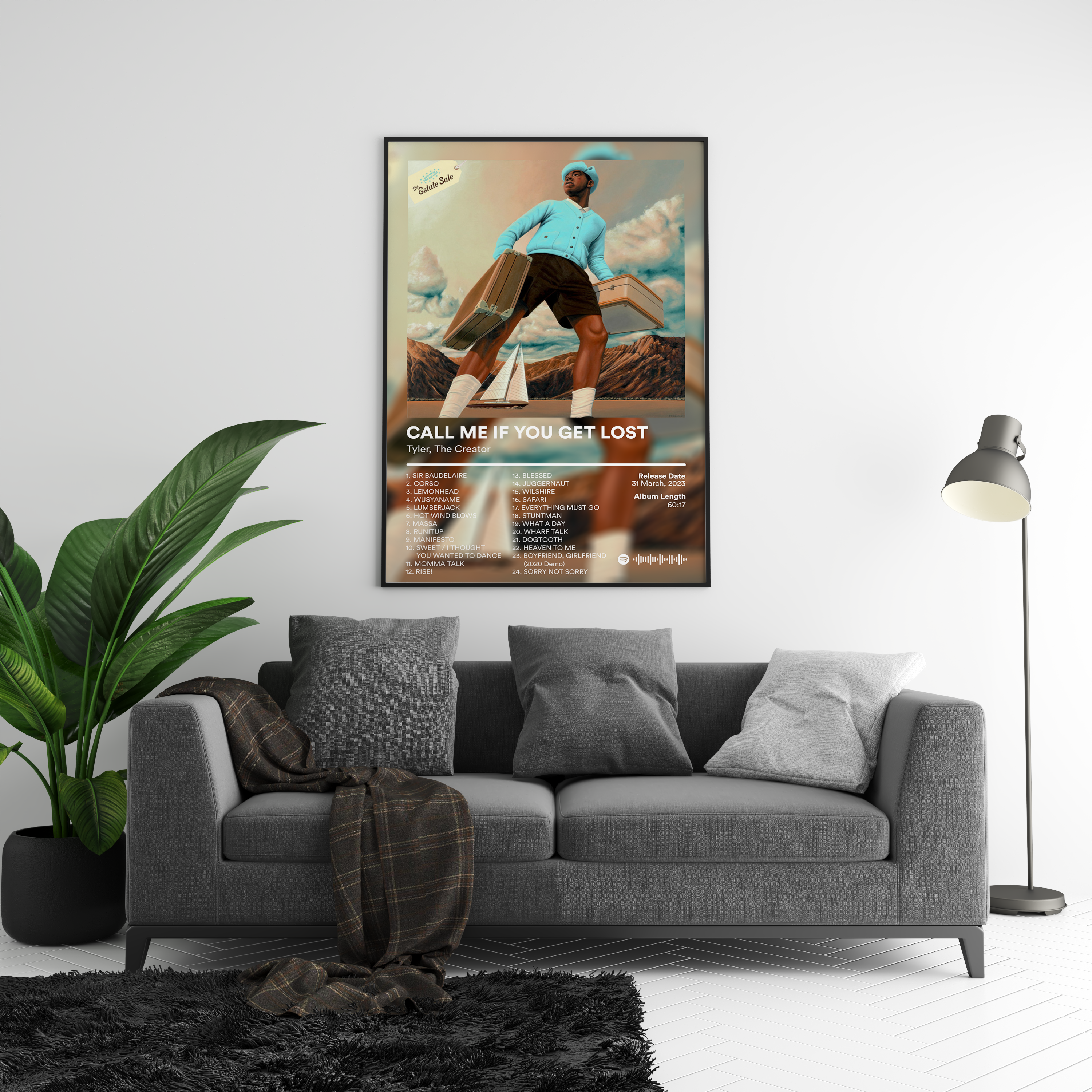 Tyler The Creator 'CMIYGL The Estate Sale' Album Poster | Hype Posters