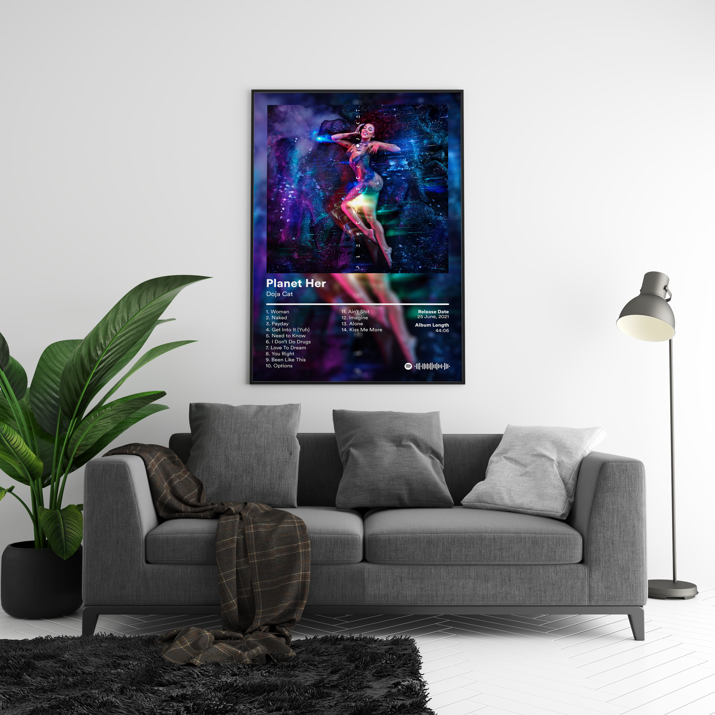 Doja Cat 'Planet Her' Album Poster | Hype Posters