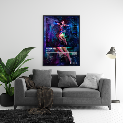 Doja Cat 'Planet Her' Album Poster | Hype Posters