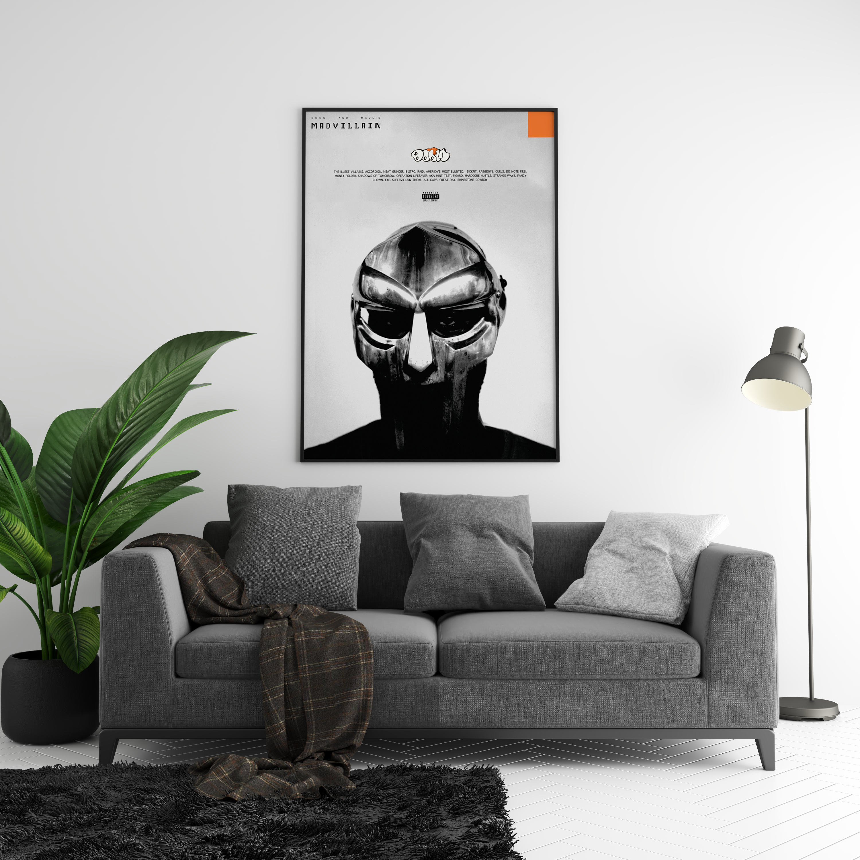 MF Doom 'MadVillain' Poster | Hype Posters