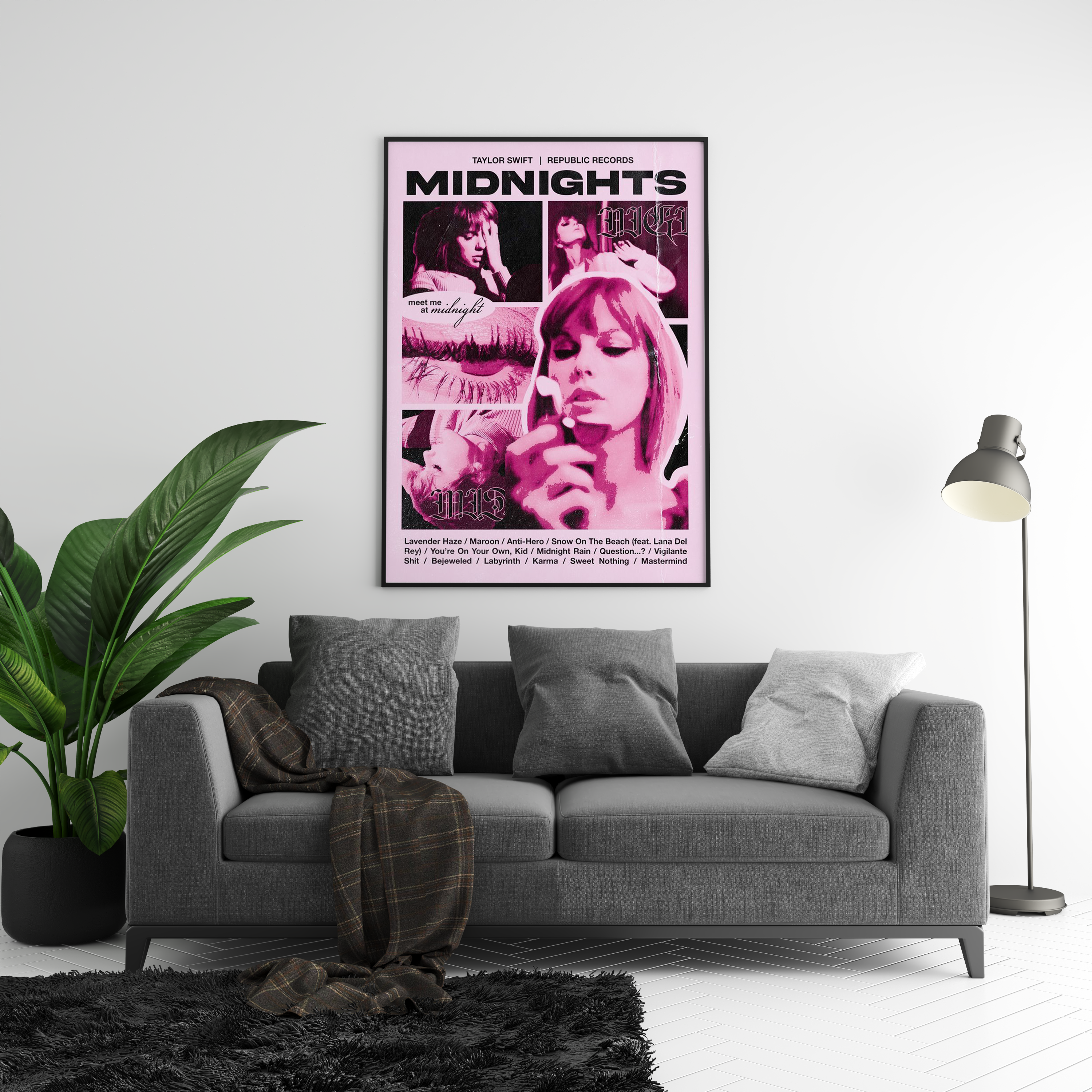 Taylor Swift 'Midnights' Poster | Hype Posters