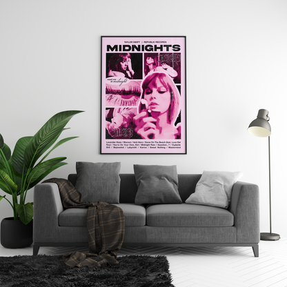 Taylor Swift 'Midnights' Poster | Hype Posters