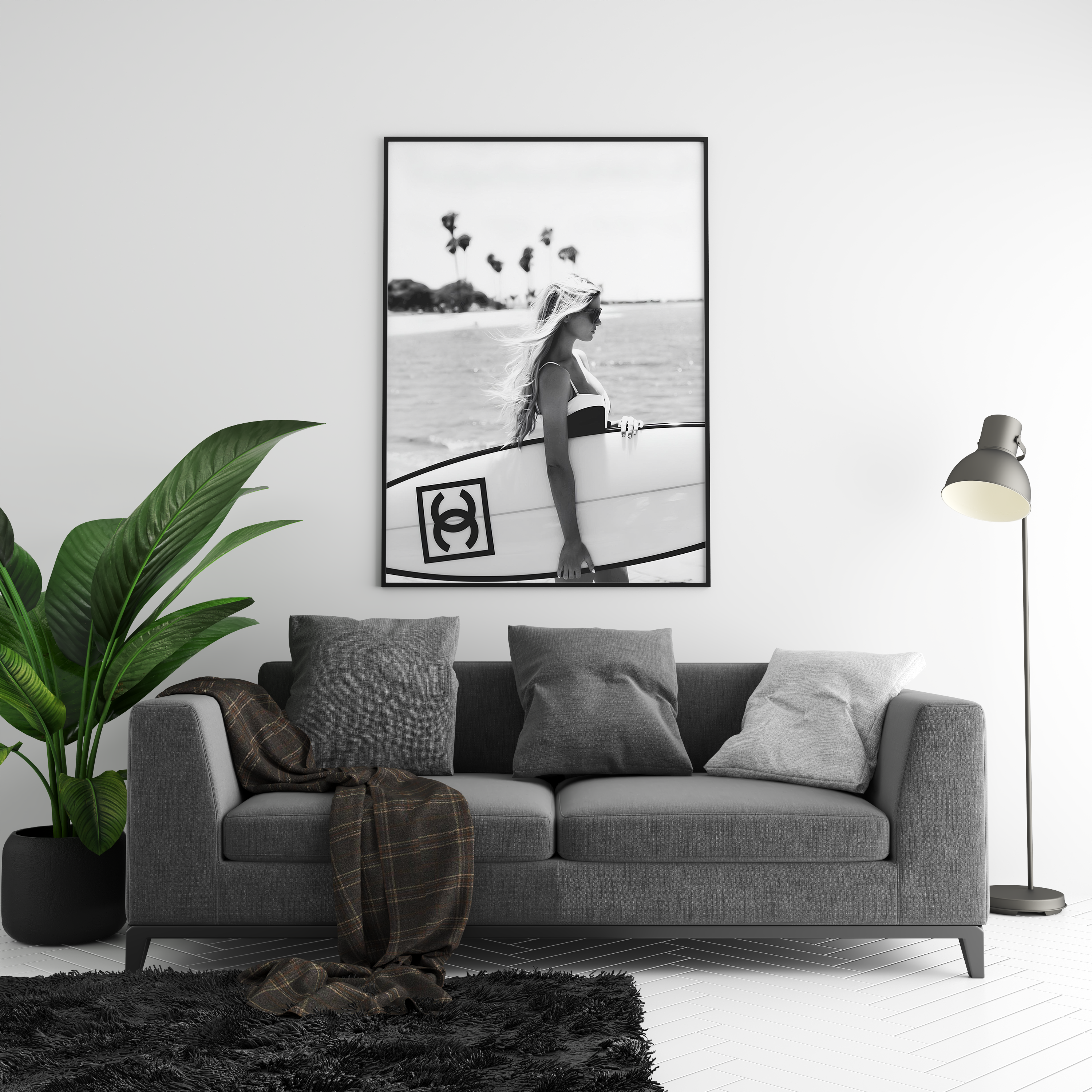 Chanel Surf Poster | Hype Posters