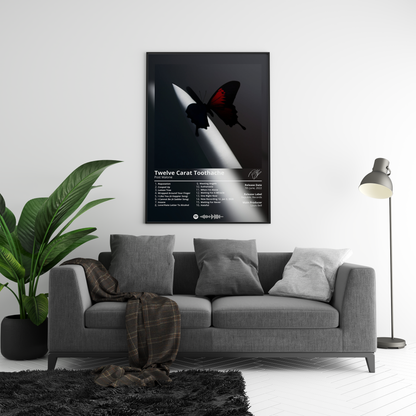 Post Malone 'Twelve Carat Toothache' Album Poster | Hype Posters