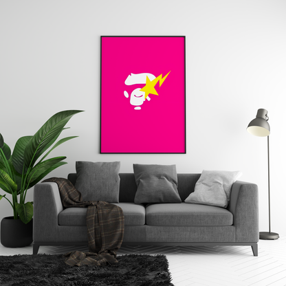 BAPE Pink Poster | Hype Posters