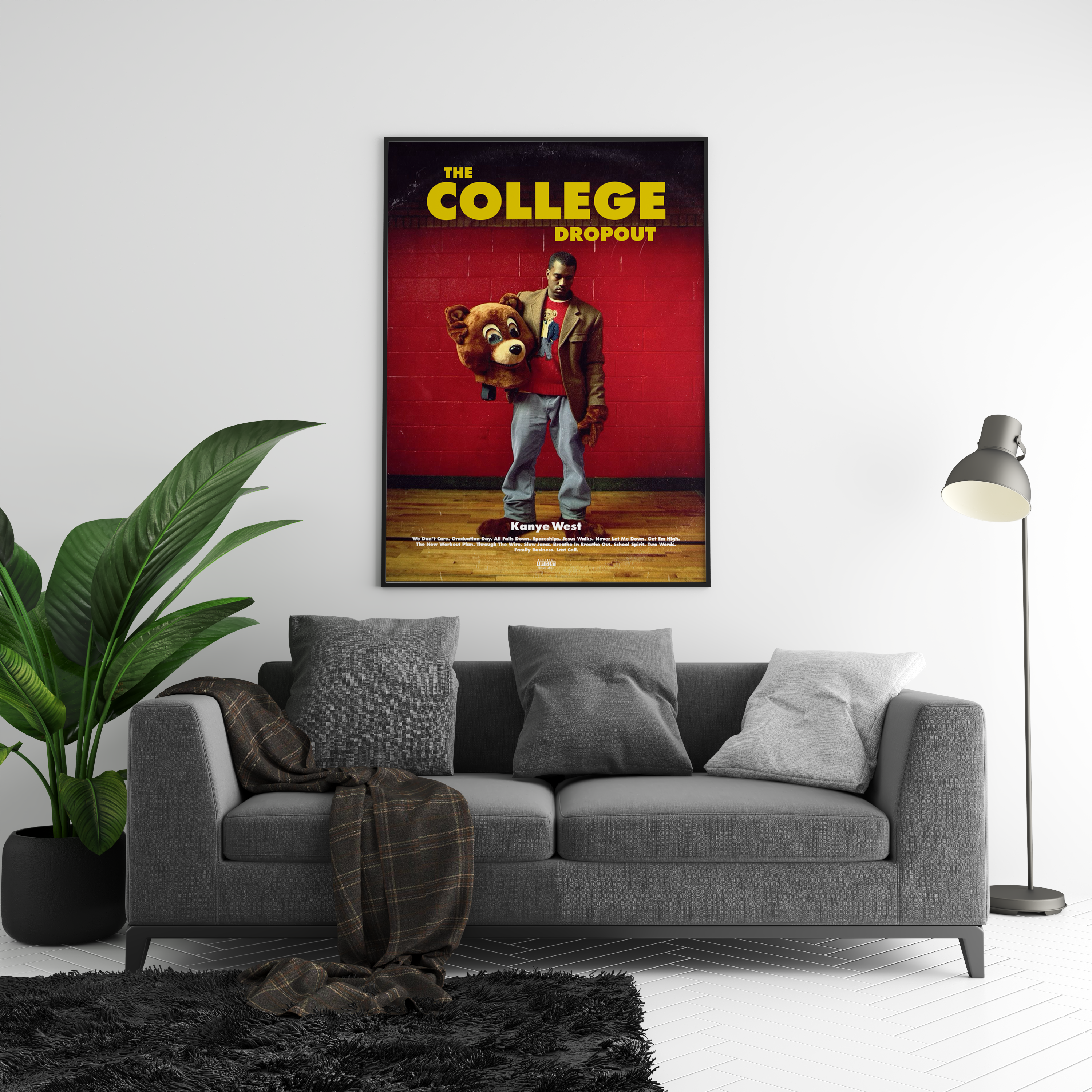 Kanye West 'The College Dropout' V2 Poster | Hype Posters