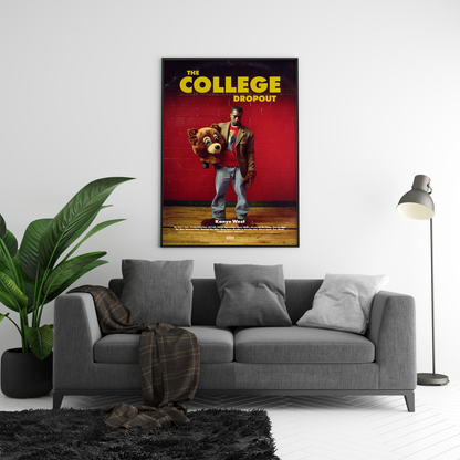 Kanye West 'The College Dropout' V2 Poster | Hype Posters