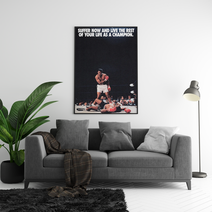 Muhammad Ali 'Suffer' Poster | Hype Posters