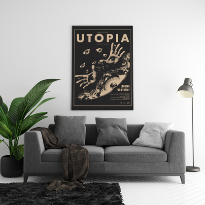 Travis Scott 'Looking For Utopia' Poster | Hype Posters