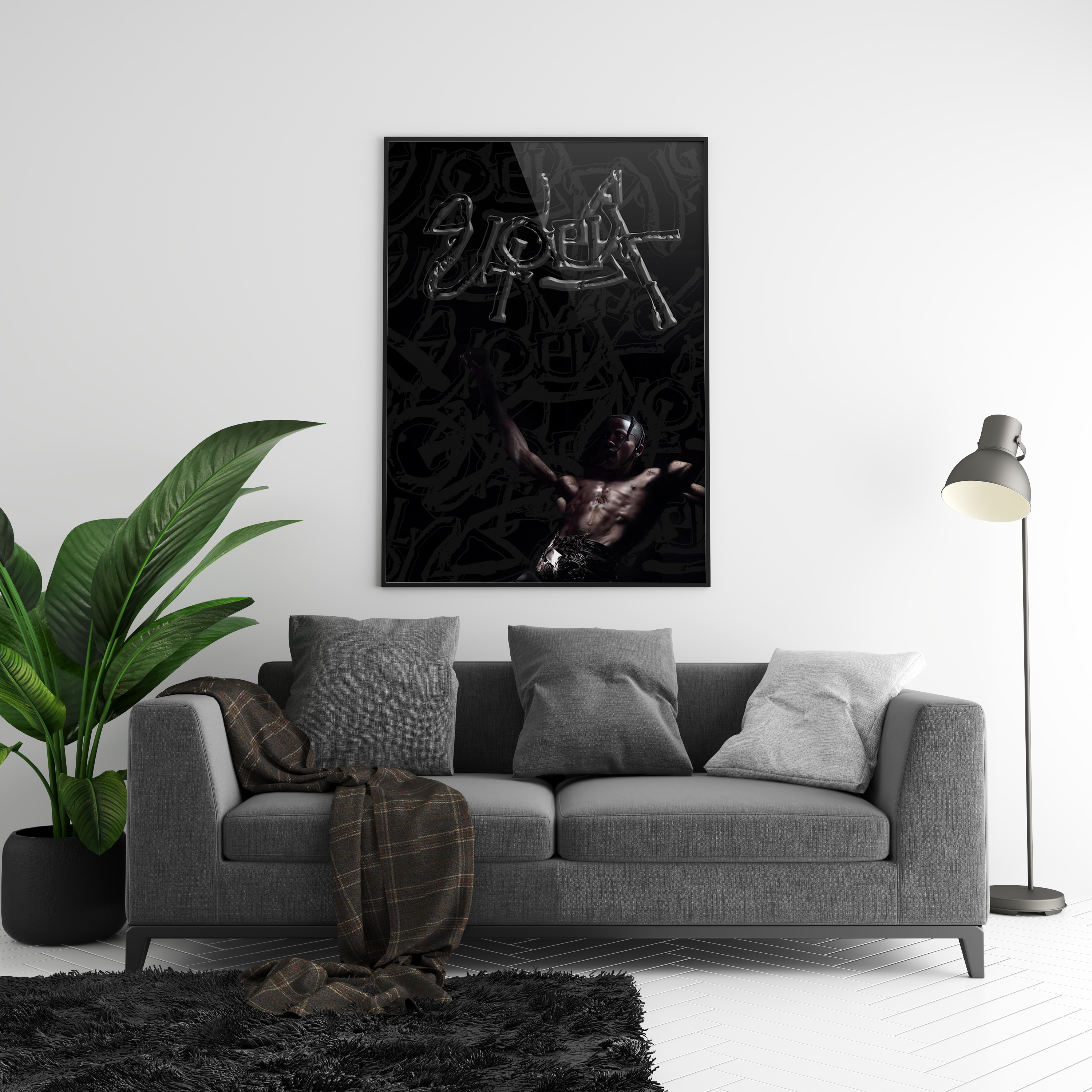 Travis Scott 'Utopia' Focus Poster | Hype Posters