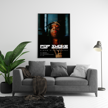 Pop Smoke Discography Poster | Hype Posters