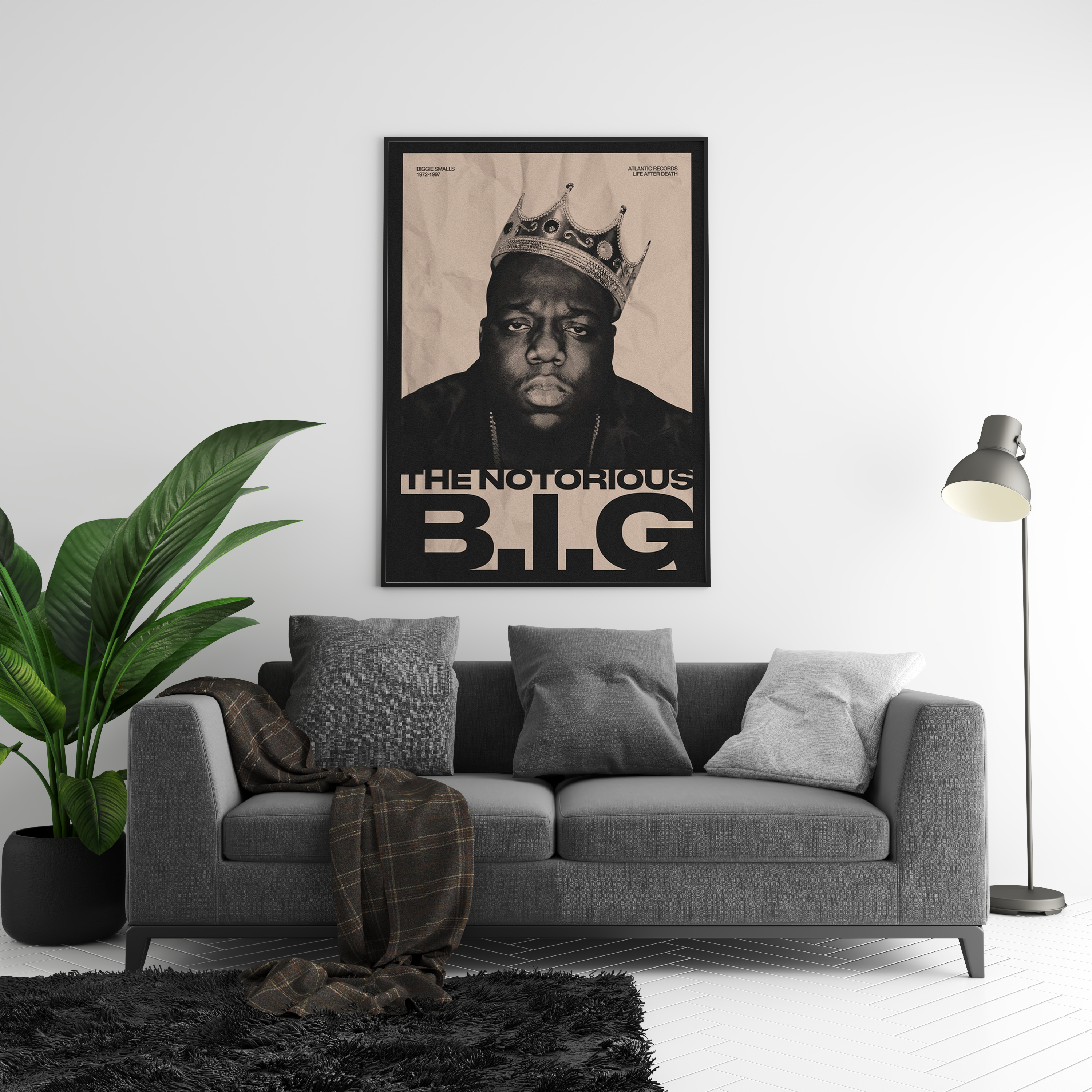 The Notorious B.I.G. 'SURREAL' Poster | Hype Posters