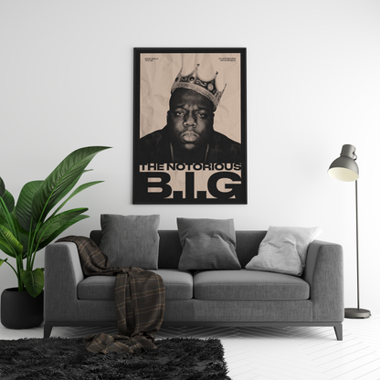The Notorious B.I.G. 'SURREAL' Poster | Hype Posters
