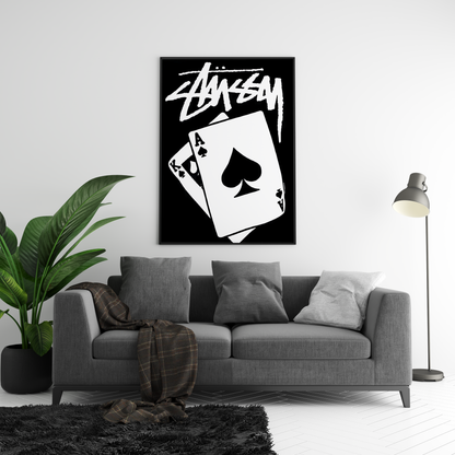 Stussy Ace King Poster | Hype Posters