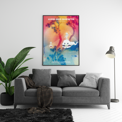 Kanye West 'Kids See Ghosts' Poster | Hype Posters