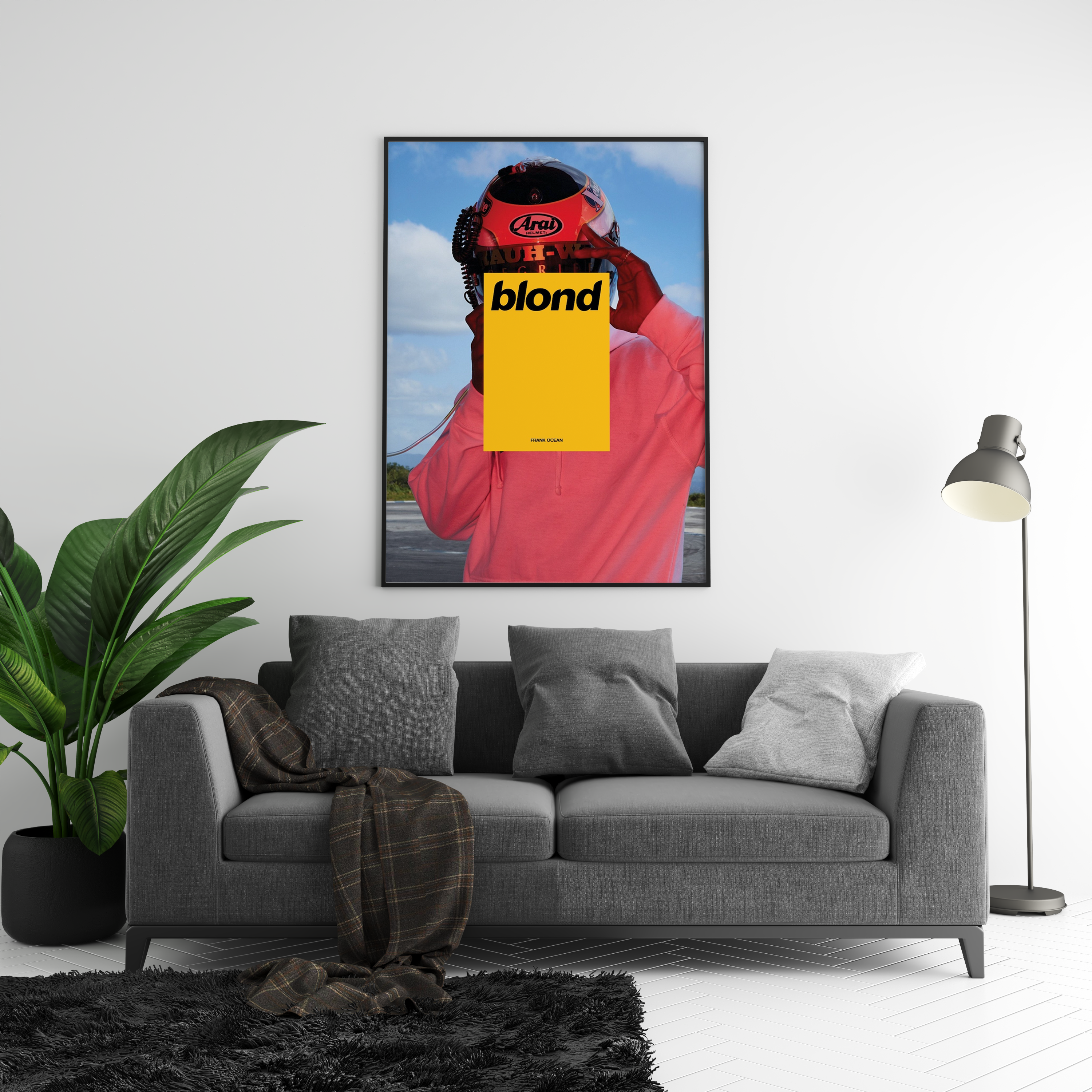 Frank Ocean 'Blond' Aesthetic Poster | Hype Posters