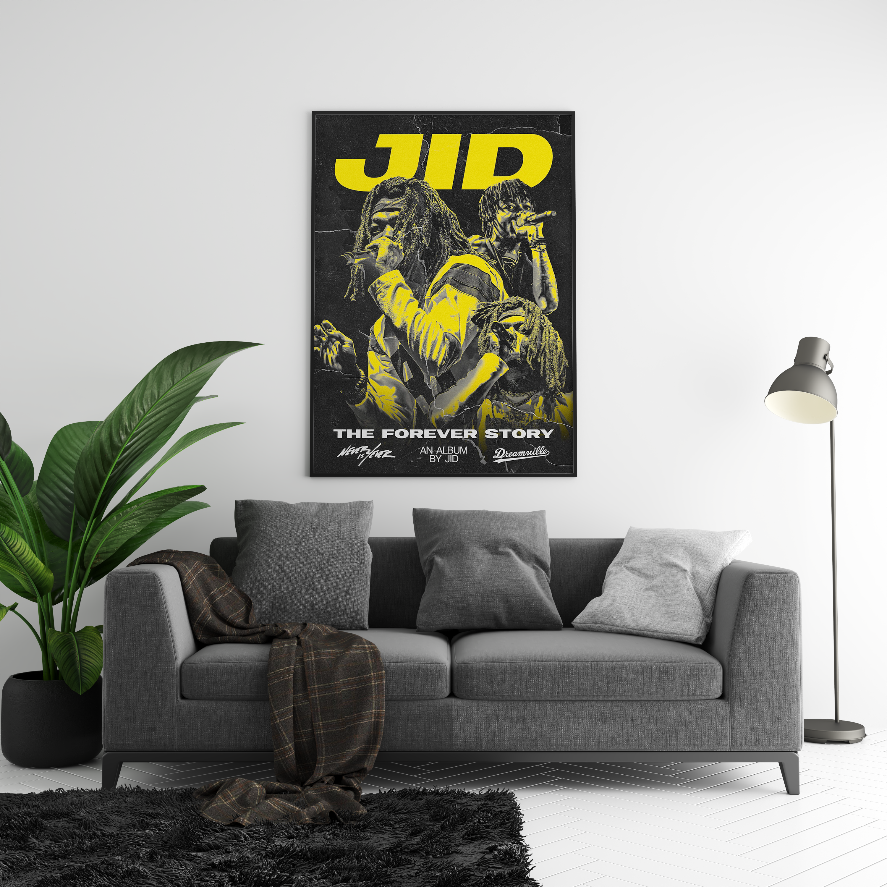 JID 'The Forever Story' Poster | Hype Posters