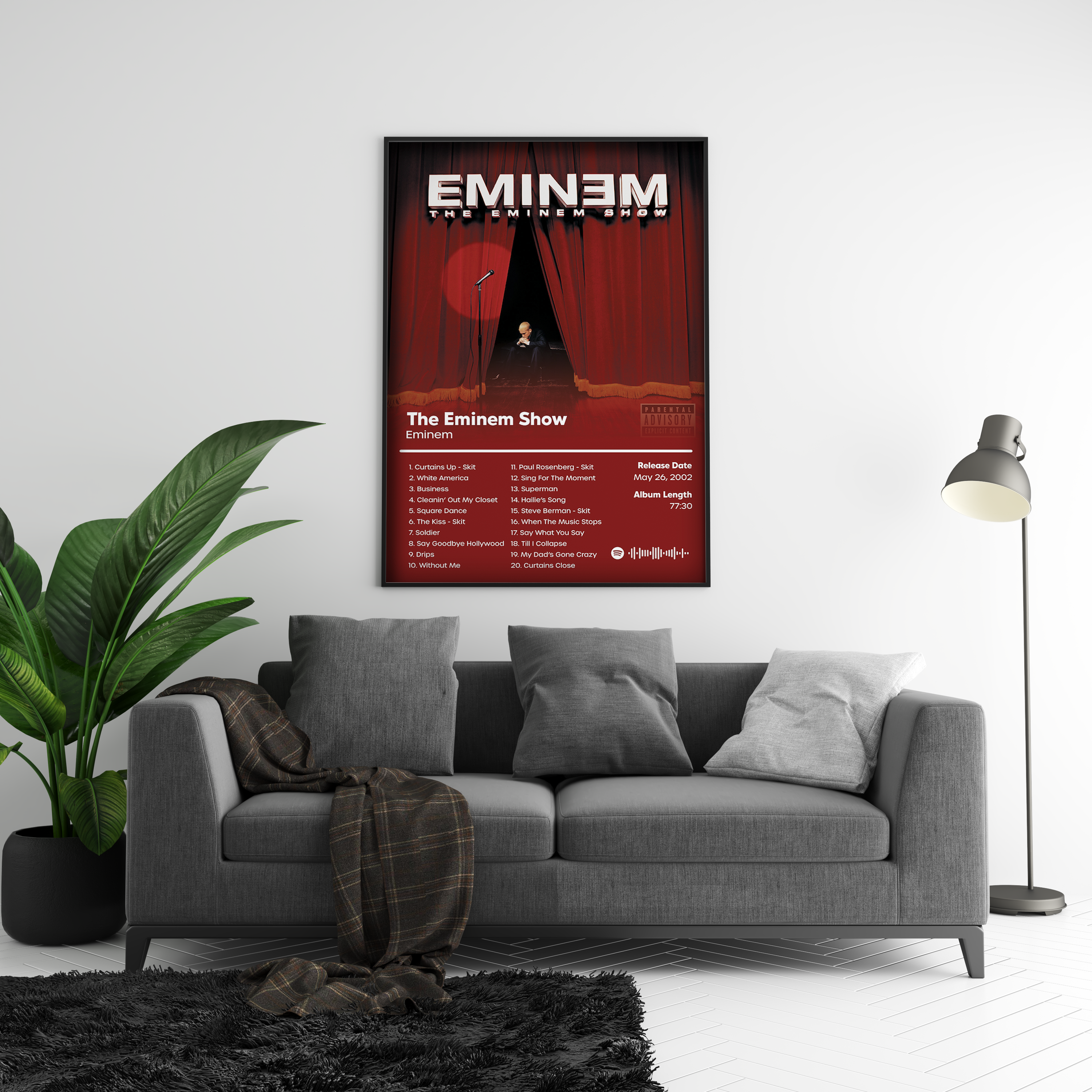 Eminem 'The Eminem Show' Album Poster | Hype Posters