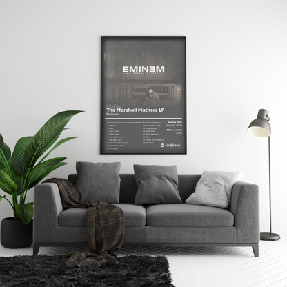 Eminem 'The Marshall Mathers LP' Album Poster | Hype Posters