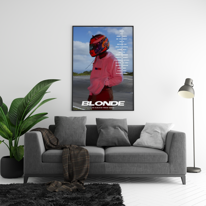 Frank Ocean 'Blonde' Aesthetic Poster | Hype Posters