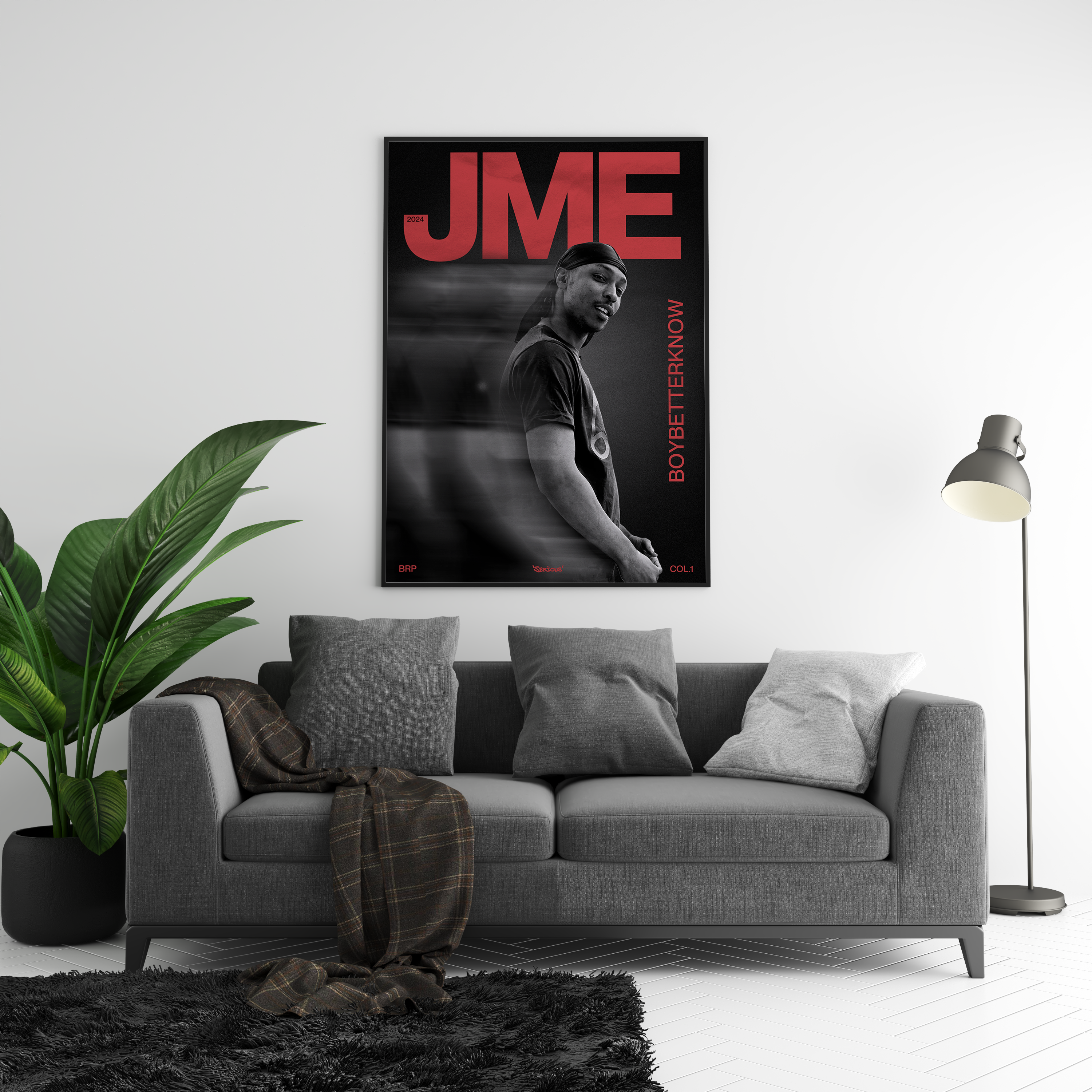 JME - Boy Better Know Poster | Hype Posters