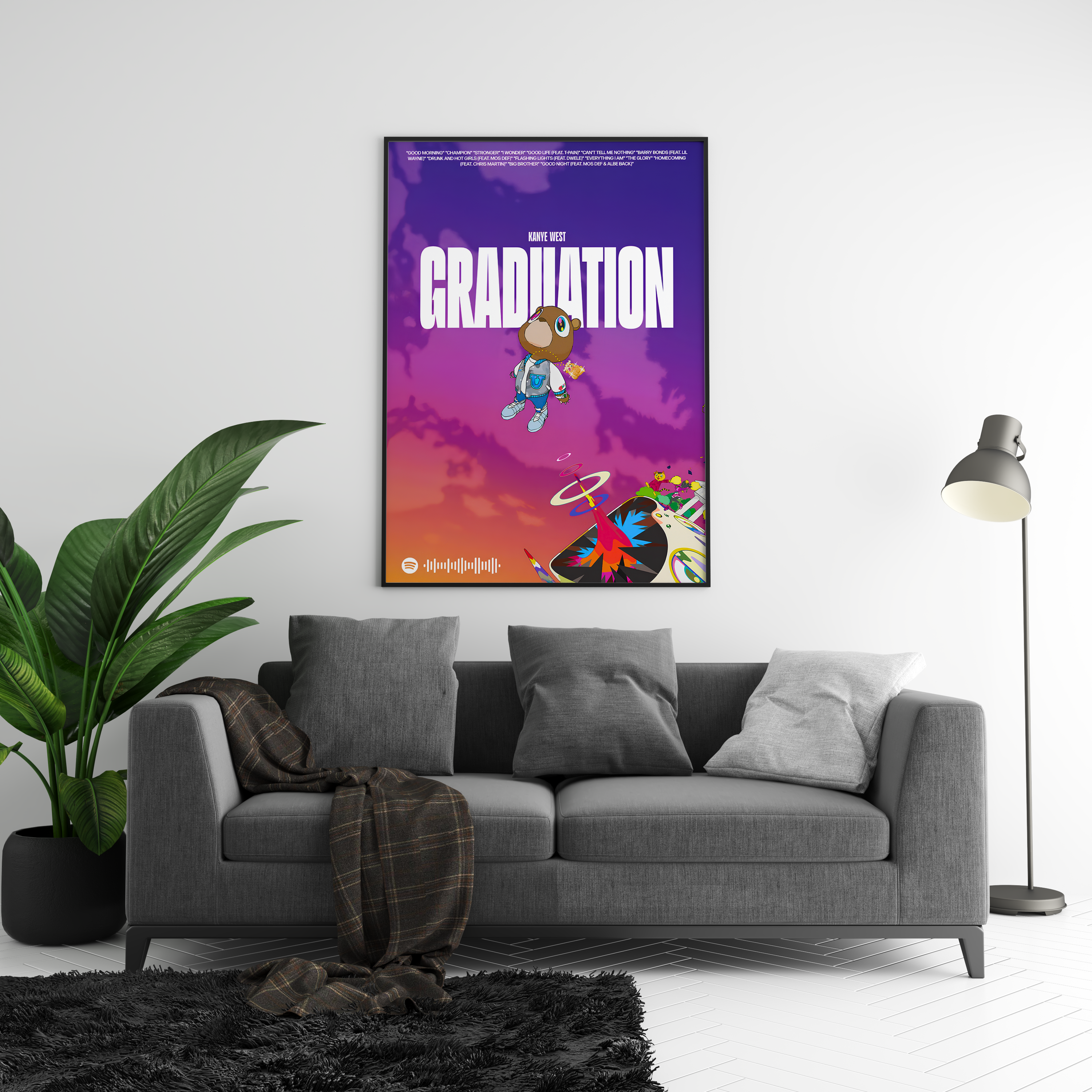 Kanye West 'Graduation' Poster | Hype Posters