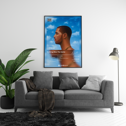 Drake 'Nothing Was The Same' Album Poster | Hype Posters