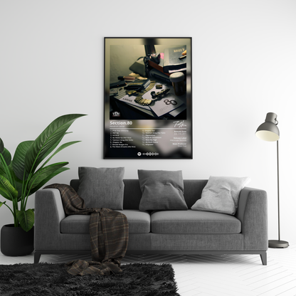 Kendrick Lamar - "Section 80" Album Poster | Hype Posters