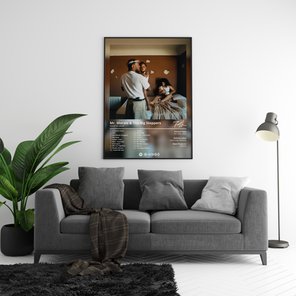 Kendrick Lamar - "Mr. Morale & The Big Steppers" Album Poster | Hype Posters