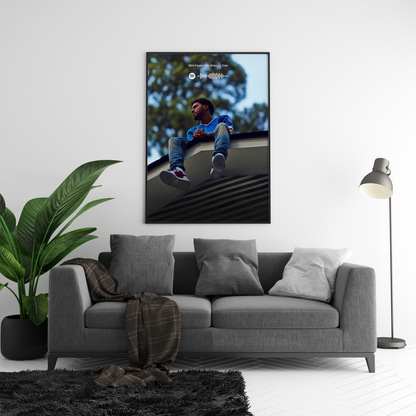J Cole '2014 Forest Hills Drive' Spotify Poster | Hype Posters