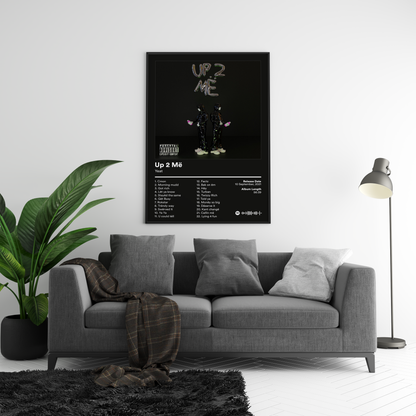 Yeat 'Up 2 Më' Album Poster | Hype Posters