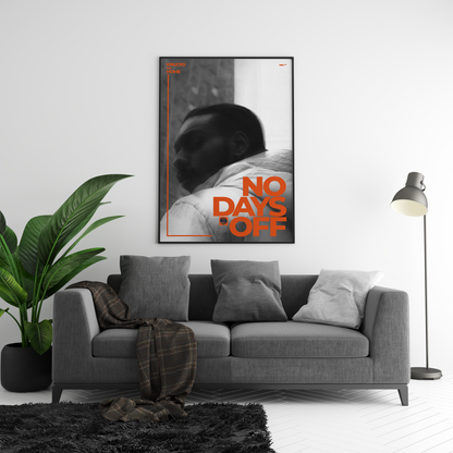 Knucks - No Days Off Poster | Hype Posters