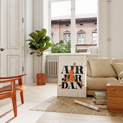 Nike Orange Aesthetic Poster Set | Hype Posters